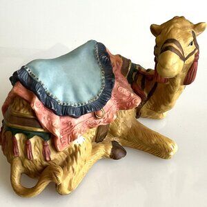 VINTAGE FONTANINI CAMEL NATIVITY FIGURE CHRISTMAS  HOLIDAY DECOR